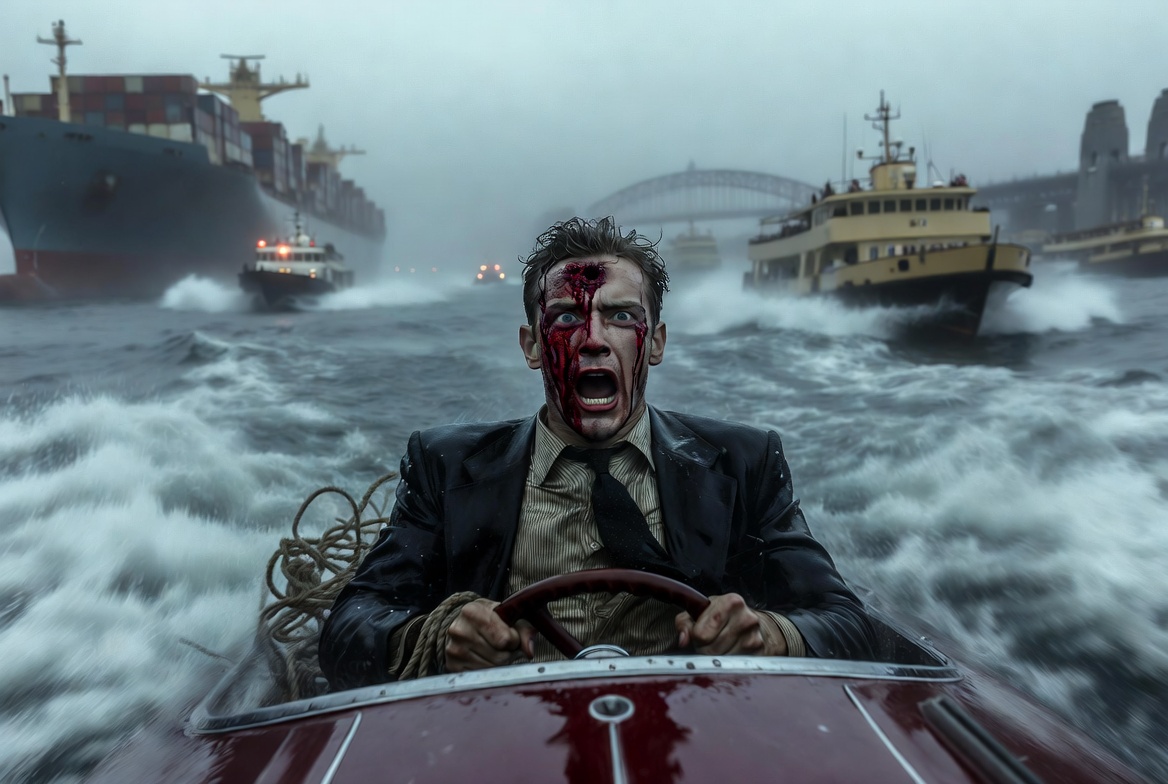A Desperate Chase on Sydney Harbour.jpg