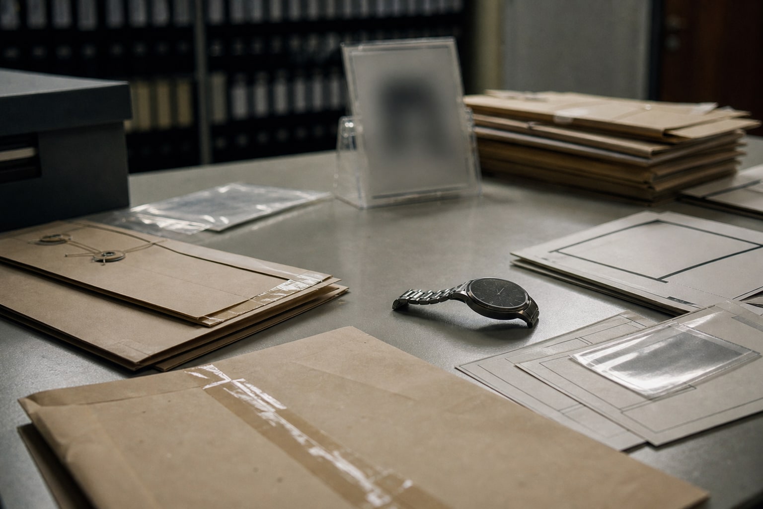 A neutral cold-case evidence table represents Arthur Leigh Allen as an investigated Zodiac Killer suspect who was never charged.