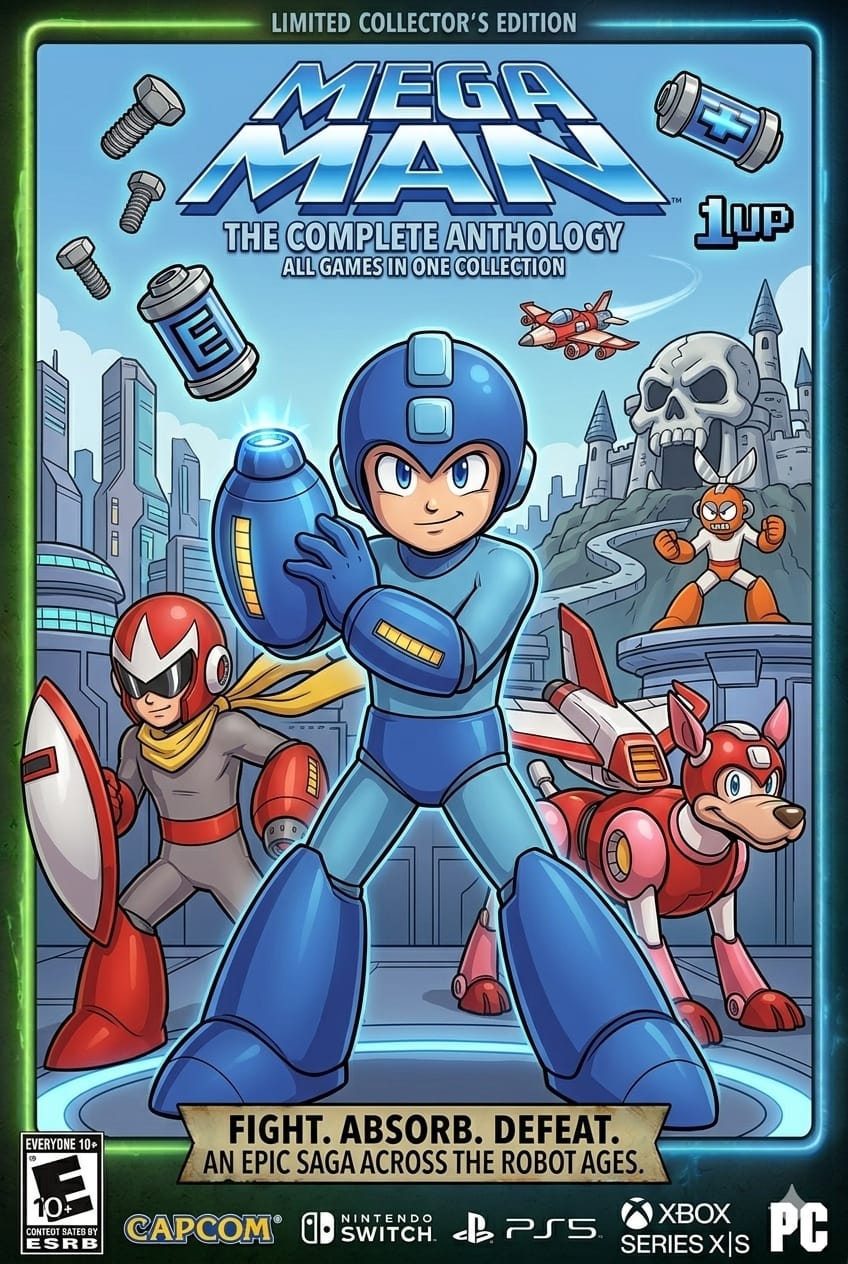 Mega Man: The Lab Robot Who Turned Stolen Weapons Into Justice