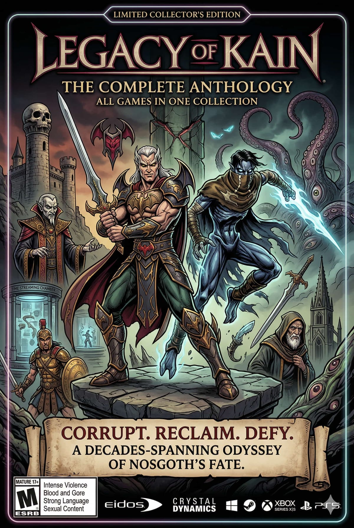 Legacy of Kain: Nosgoth's Vampires Trapped Inside Fate