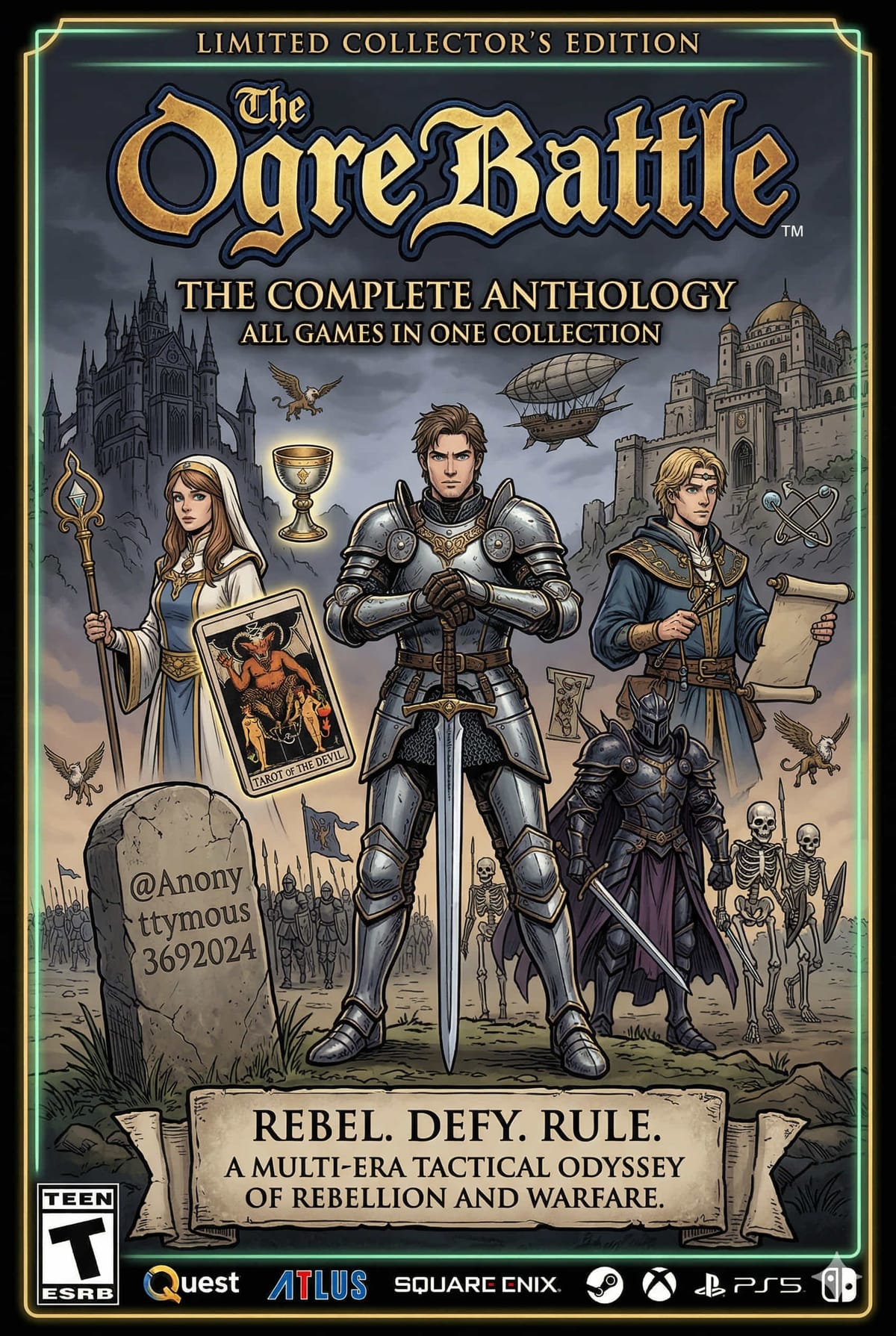 Ogre Battle: Tactical War Where Morality Chooses the Battlefield