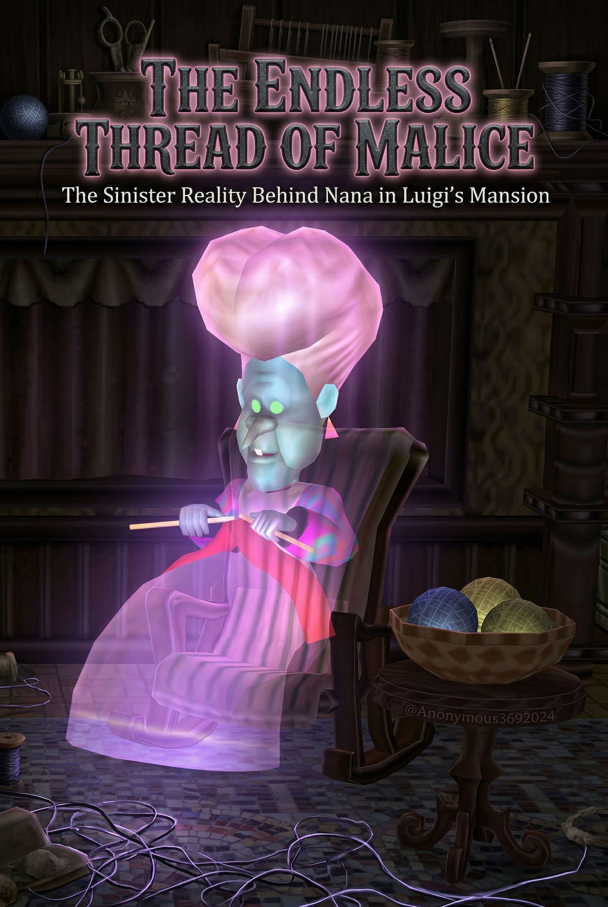 The Endless Thread of Malice: The Sinister Reality Behind Nana in Luigi's Mansion