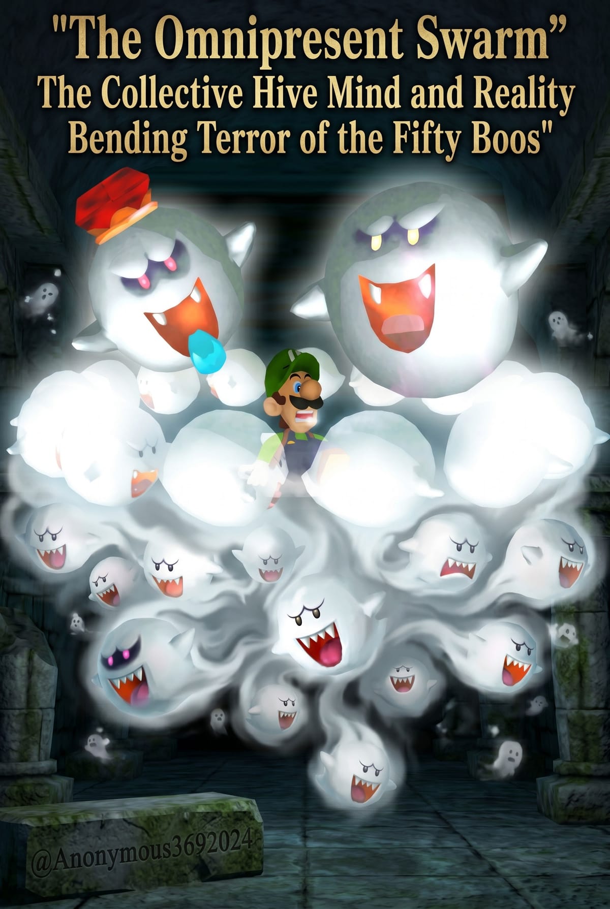 The 50 Boos Are the Nervous System of Luigi's Mansion
