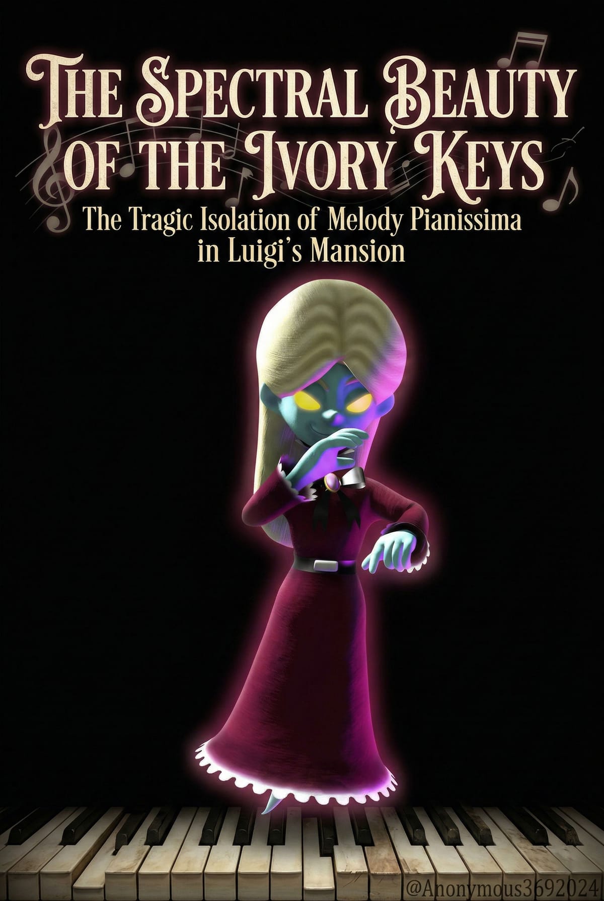 Melody Pianissima's Silent Piano Exposes Luigi's Mansion's Loneliest Prodigy