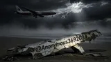 Dark ocean search grid used as a documentary-style visual for the unresolved MH370 search.