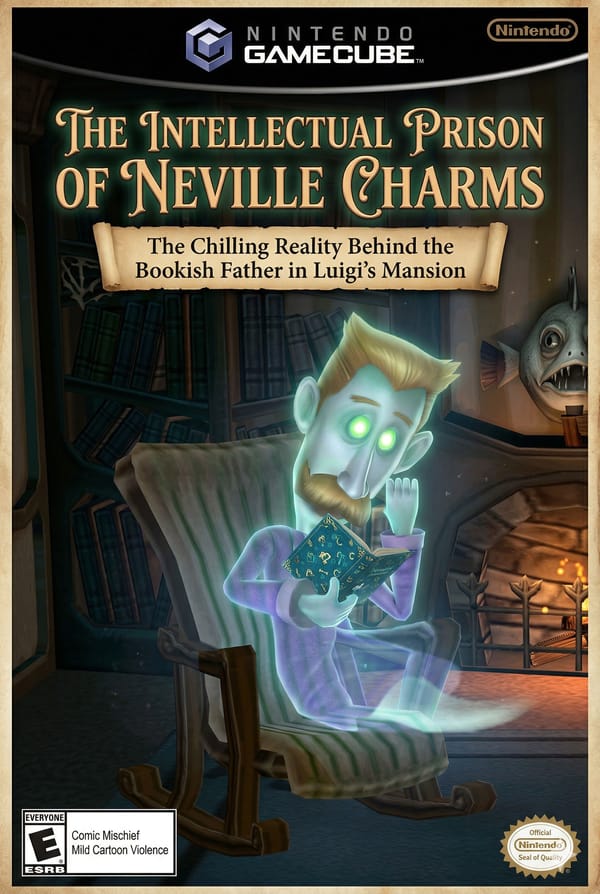 Neville Charms's Baby Care Diary Exposes Luigi's Mansion's Failed Father