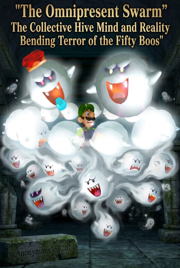 The 50 Boos Are the Nervous System of Luigi's Mansion