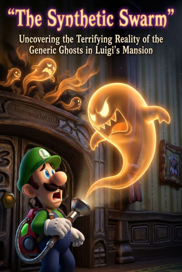 Luigi's Mansion's Generic Ghosts Were Never Alive