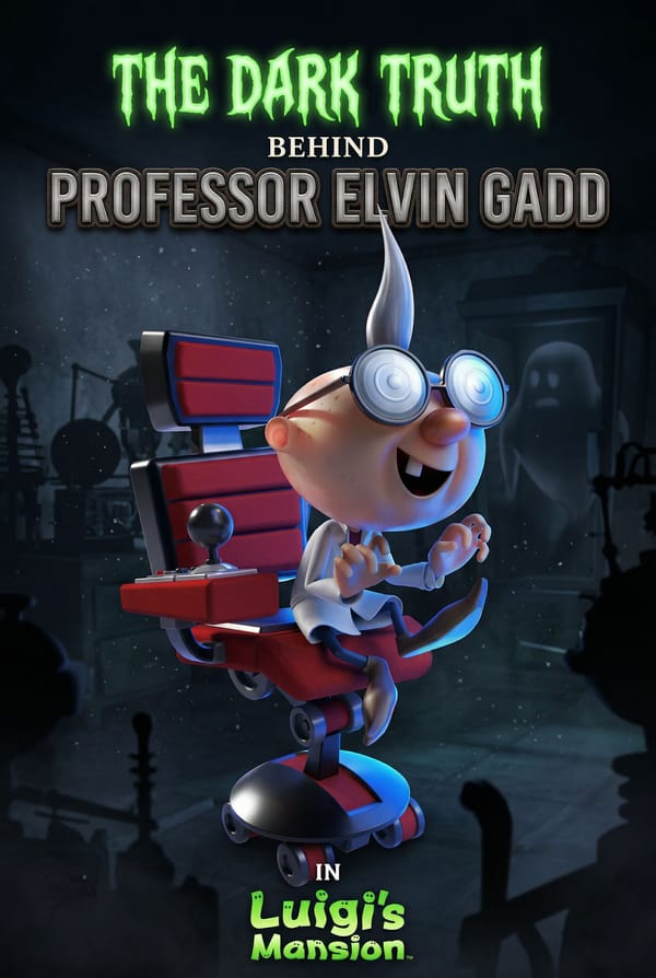 Professor E. Gadd's Ghost Gallery Exposes Luigi's Mansion's Real Warden
