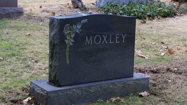 Martha Moxley grave marker in Greenwich, a legally reusable case image for the Moxley murder article.